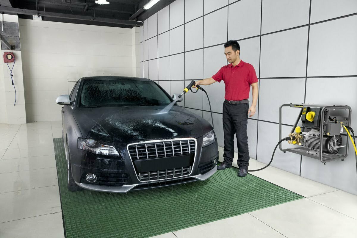Профессиональная мойка авто для идеальной чистоты с оборудованием Kärcher